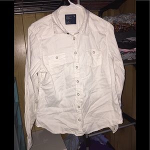 Button up light jean jacket